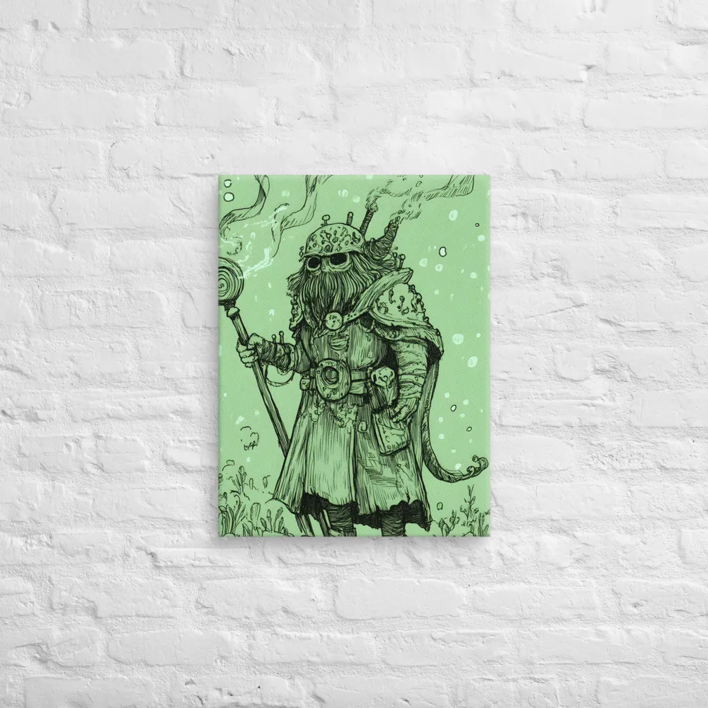 The Enigmatic Wizard | Canvas | 18″×24″