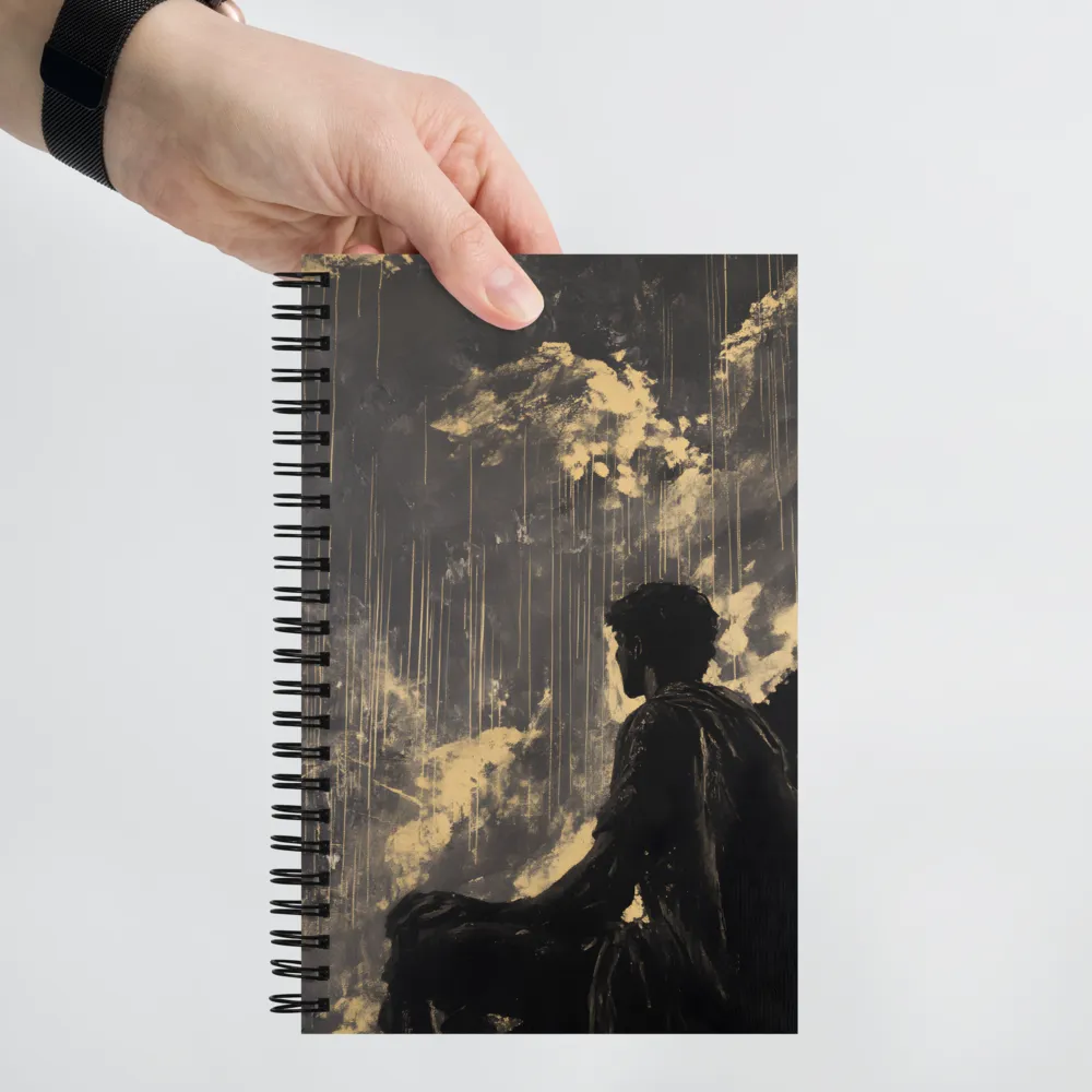 Reflections in Gold | Spiral Notebook