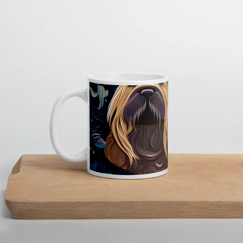 Whimsical Walruses in Deep Blue | Mugs | Multiple Sizes & Colors