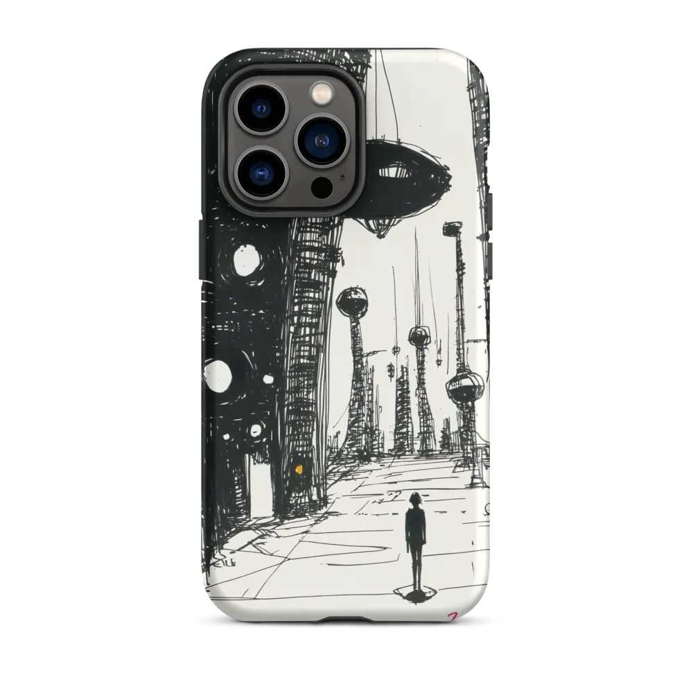 The Echoing Silence of Tomorrow | Phone Case |  14 Pro Max | Tough Case | Matte