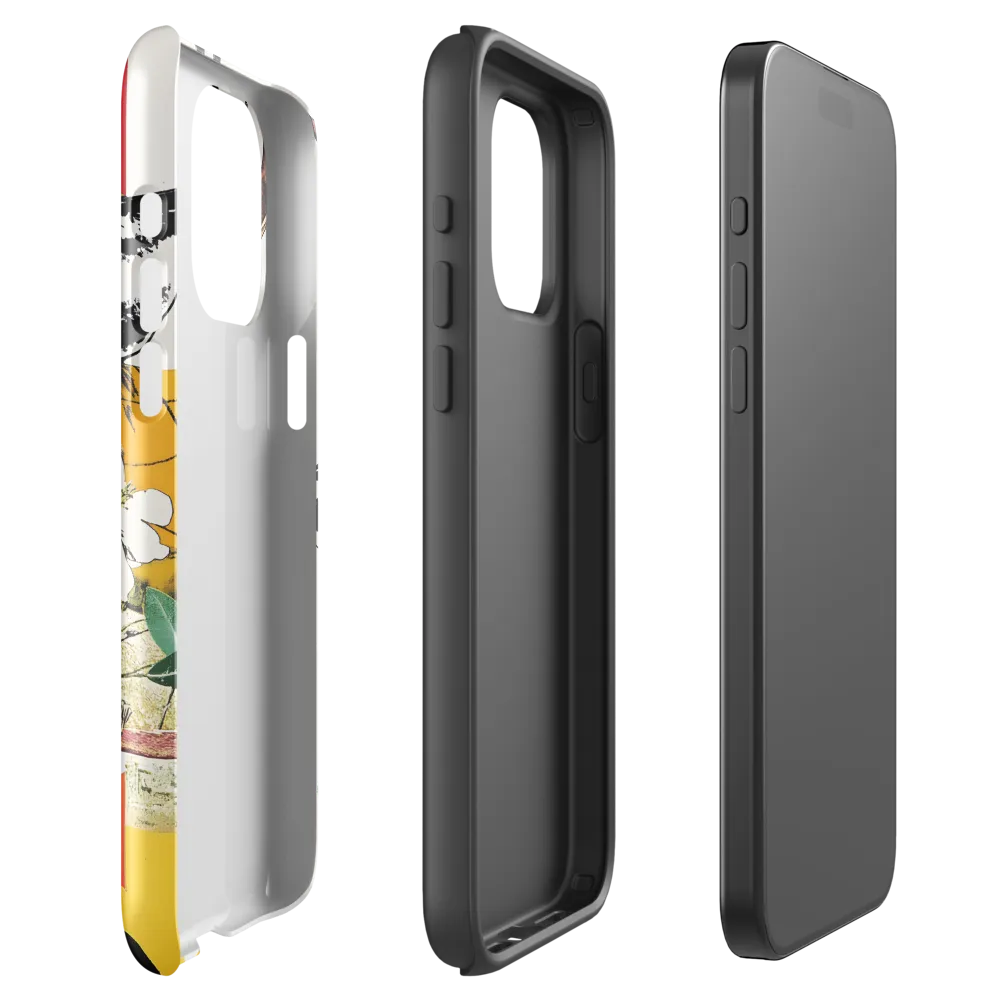 Vibrant Harmony: The Deer in Nature | Phone Case |  15 Pro Max | Tough Case | Glossy