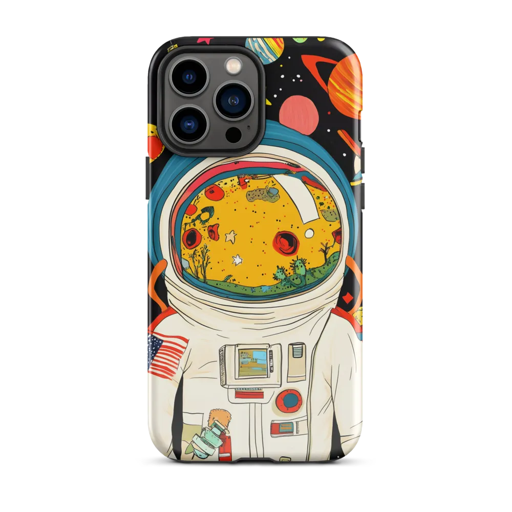 Cosmic Curiosity: Journey Within the Helmet