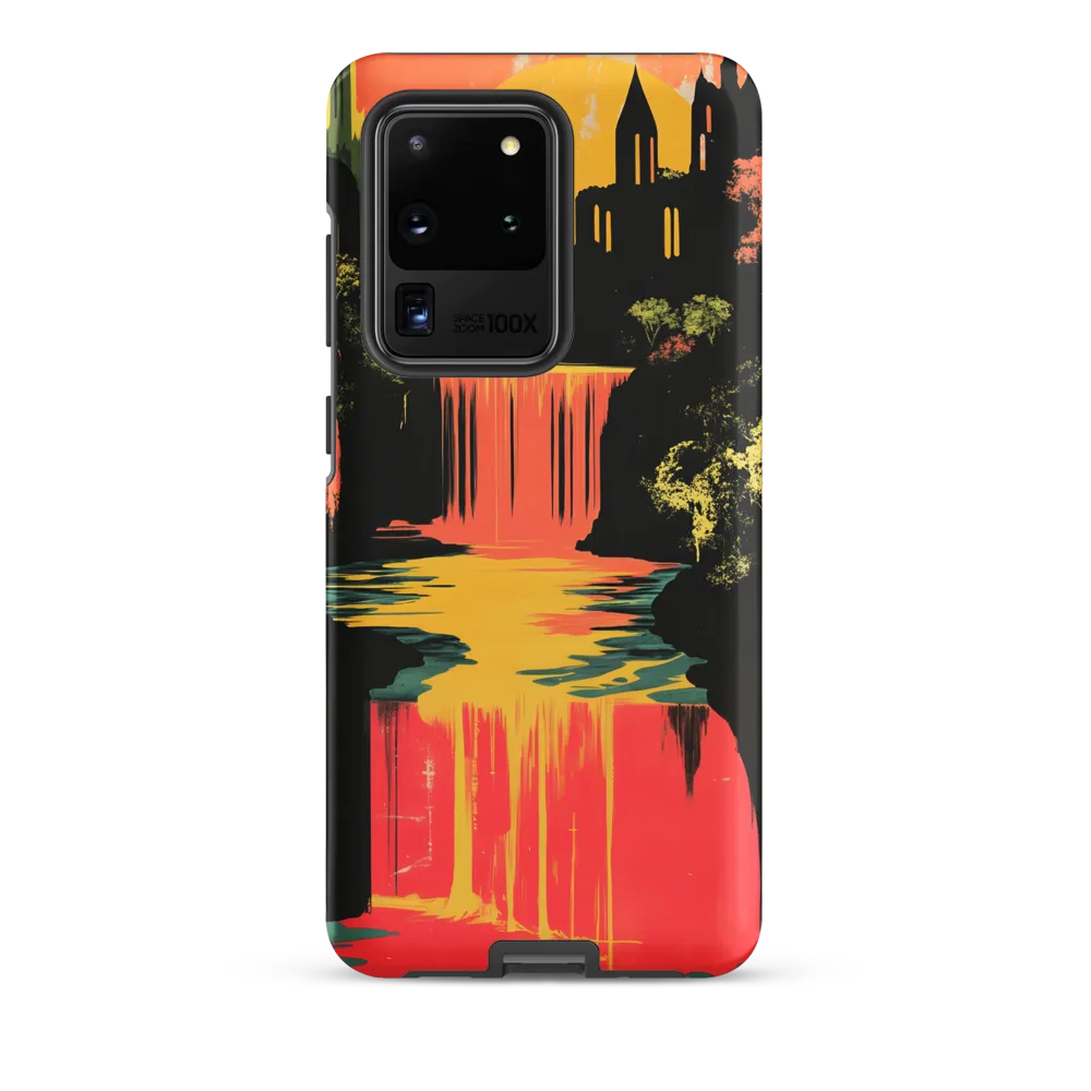 Elysian Echoes: A Surreal Reflections | Phone Case |  S20 Ultra | Tough Case | Matte