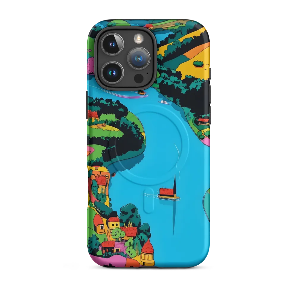 Whimsical River Landscape