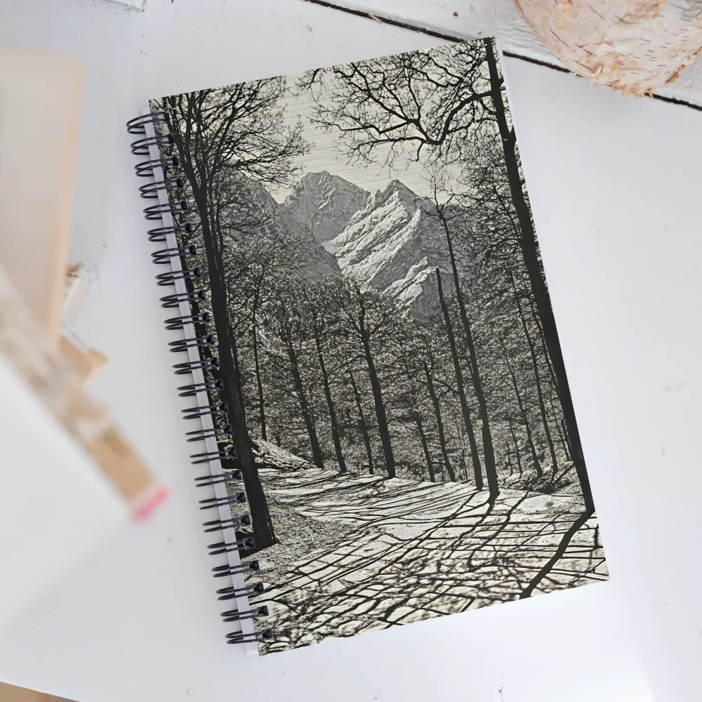 Pathway to Serenity | Spiral Notebook