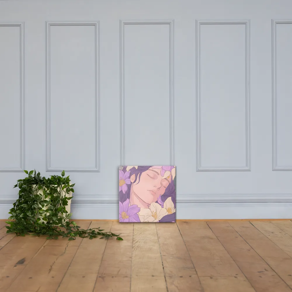 Harmony in Bloom | Canvas | 16″×16″