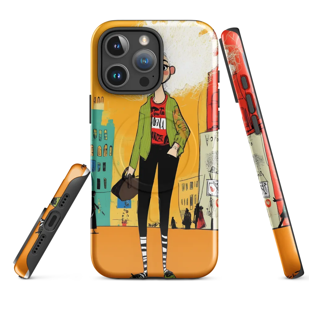 Urban Confidence | Phone Case |  16 Pro Max | MagSafe® Tough Case | Glossy