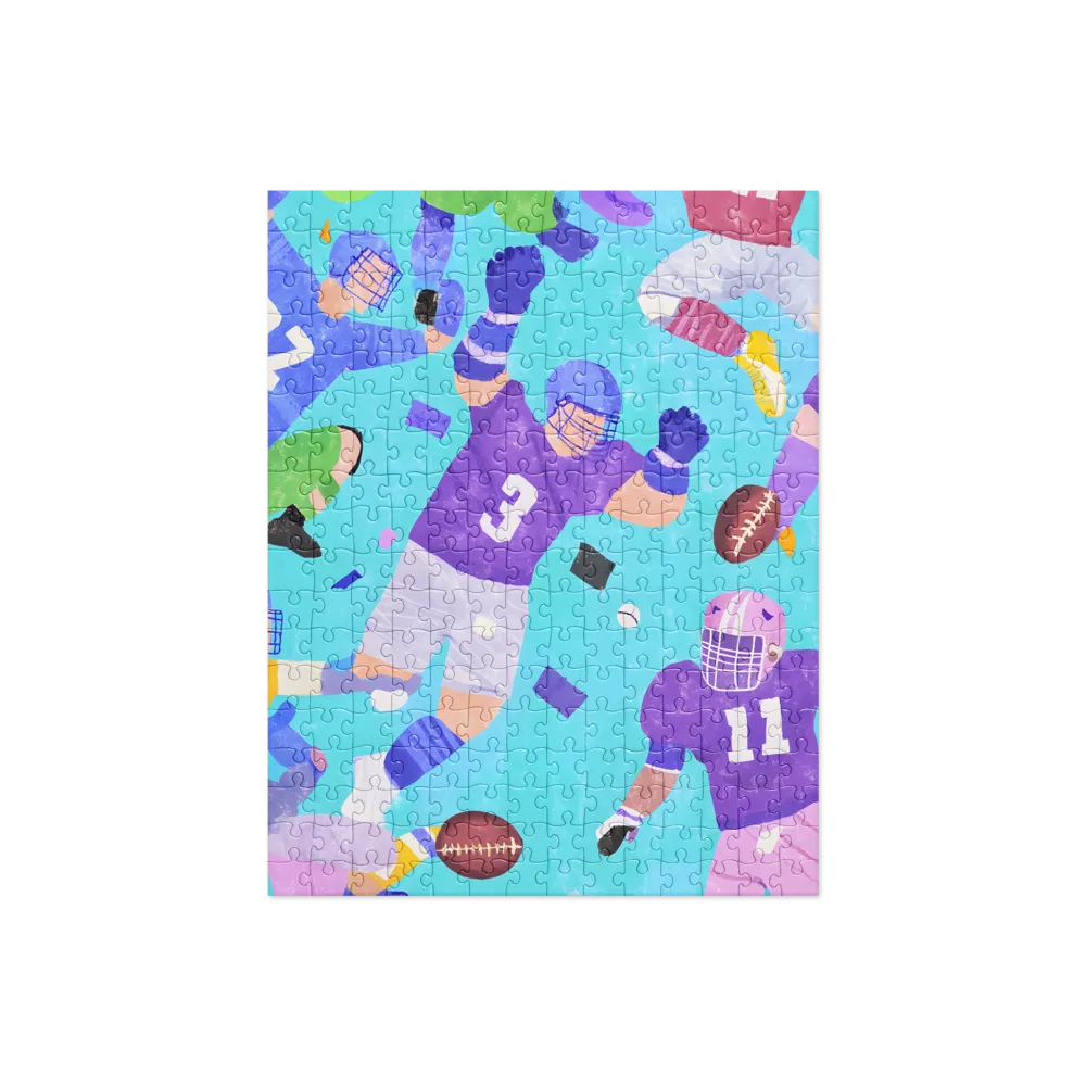 Dynamic Playmakers in Motion | Jigsaw Puzzle | 252/520 pieces