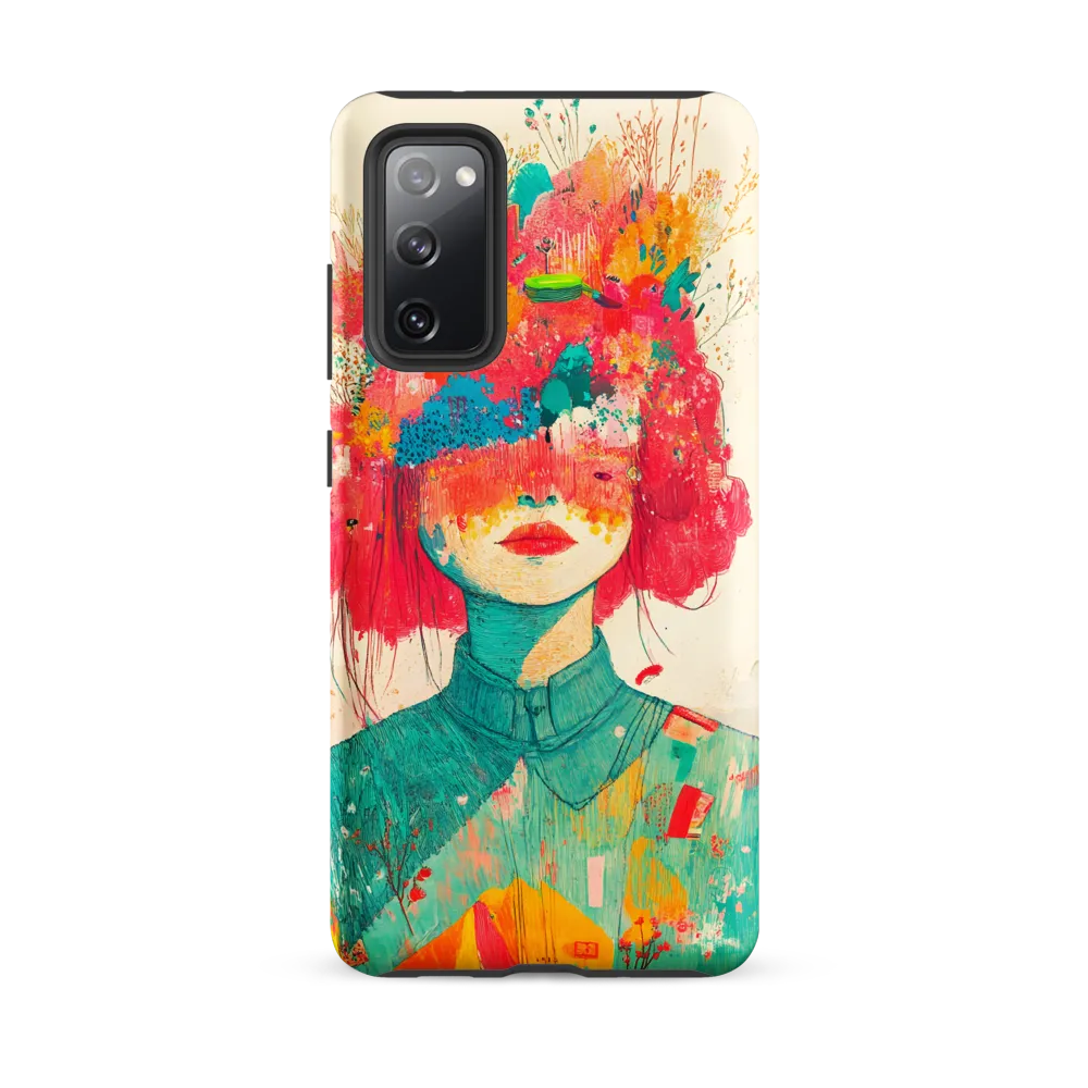 Whimsical Floral Portrait
