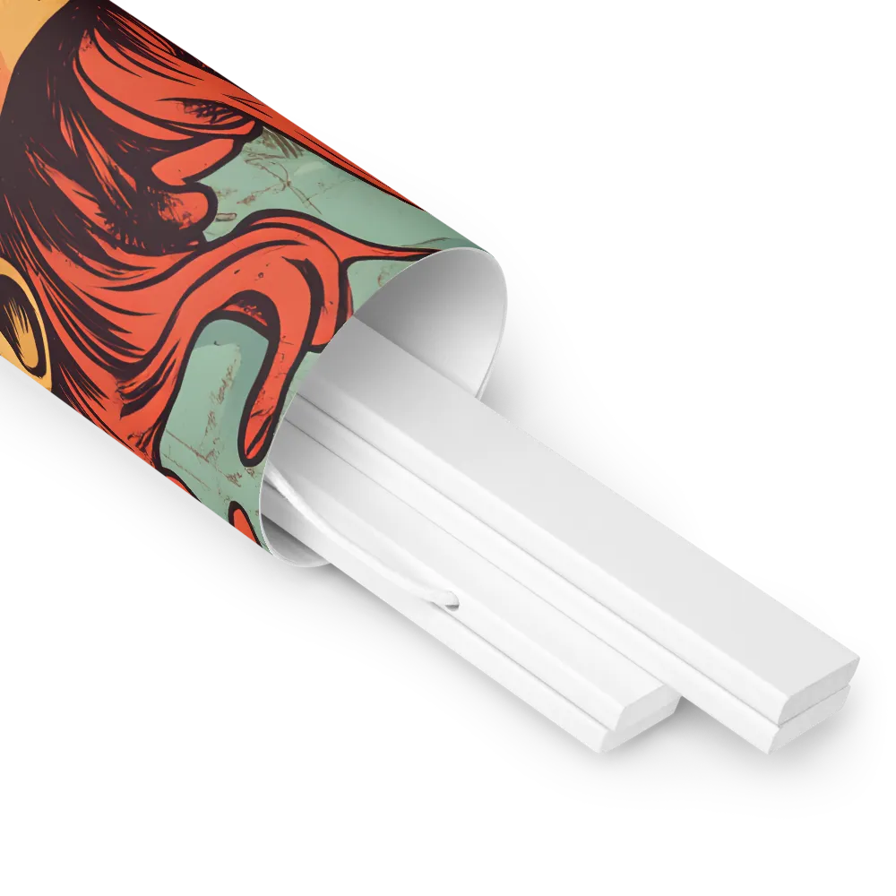 Fury Unleashed | Poster With White Wood Hanger | 16″×16″