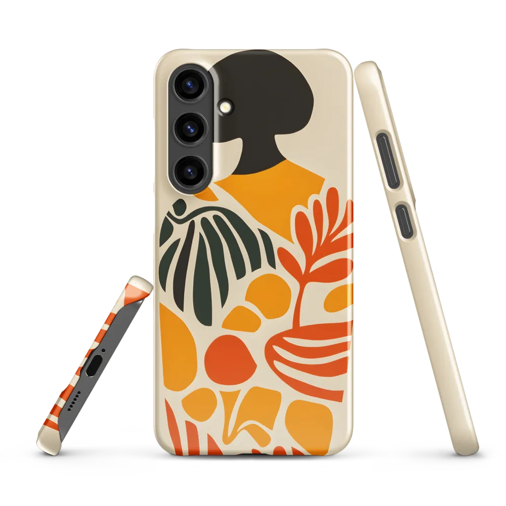 Silhouette with Botanical Cutouts