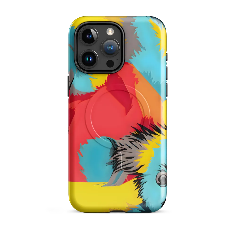 Whimsical Koalas in Vibrant Colors | Phone Case |  15 Pro Max | MagSafe® Tough Case | Glossy