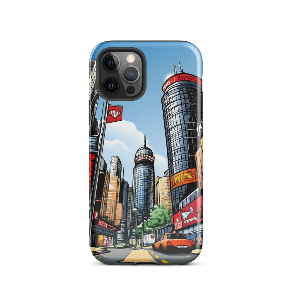 Urban Pulse: A Comic Cityscape