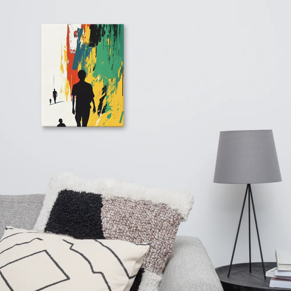 Journey of Silhouettes | Canvas | 16″×20″