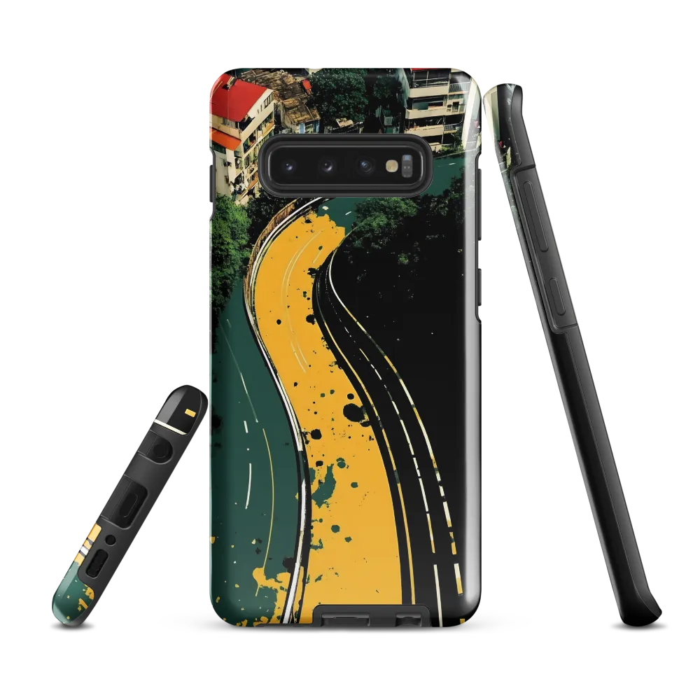 Fluidity in Urban Color | Phone Case |  S10 Plus | Tough Case | Glossy