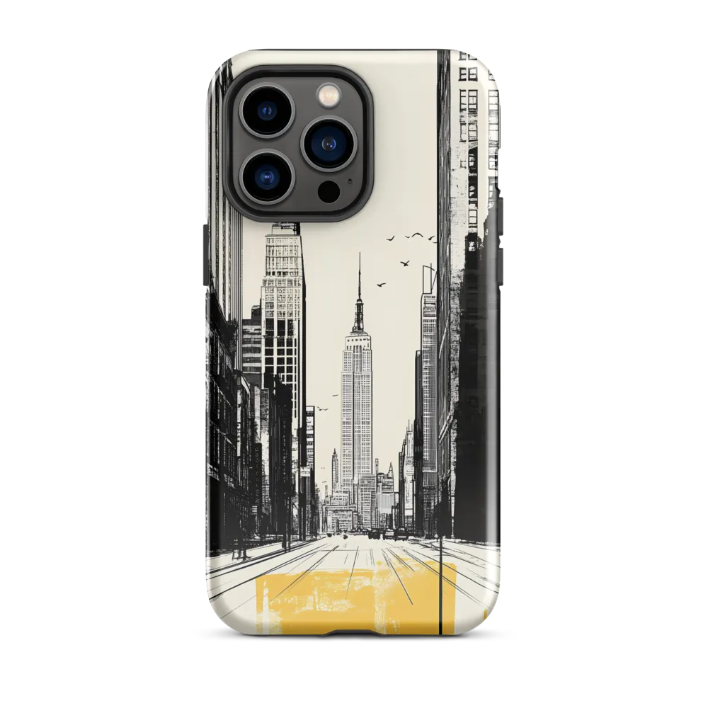 Urban Serenity: Empire State Reflection