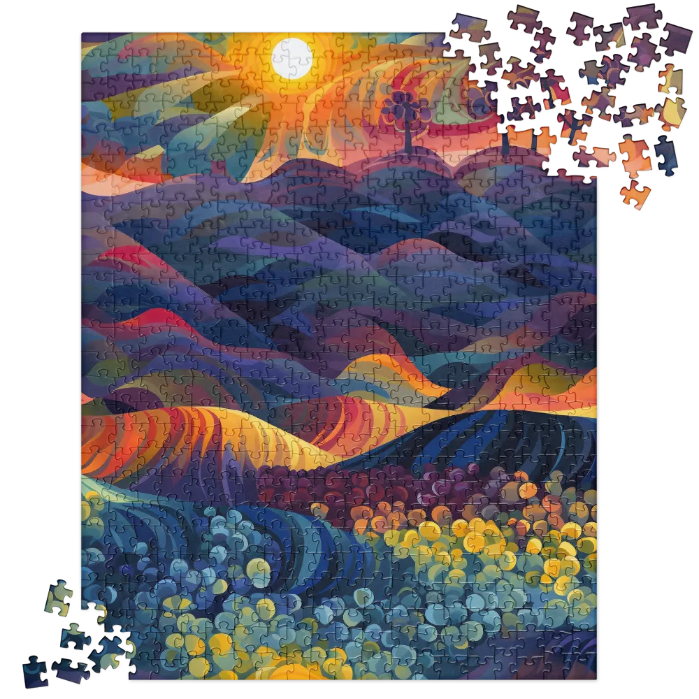 Energizing Twilight | Jigsaw Puzzle | 520 pieces