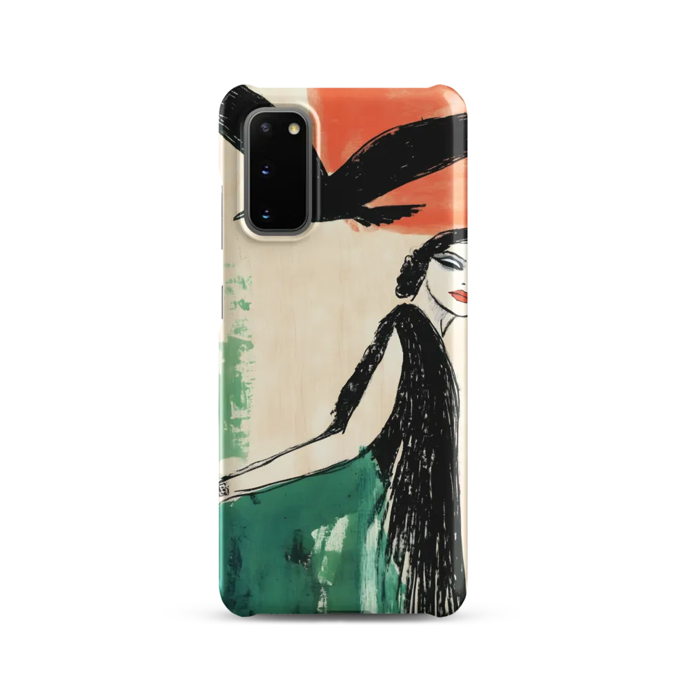 Elegance in Flight | Phone Case |  S20 | Snap Case | Matte