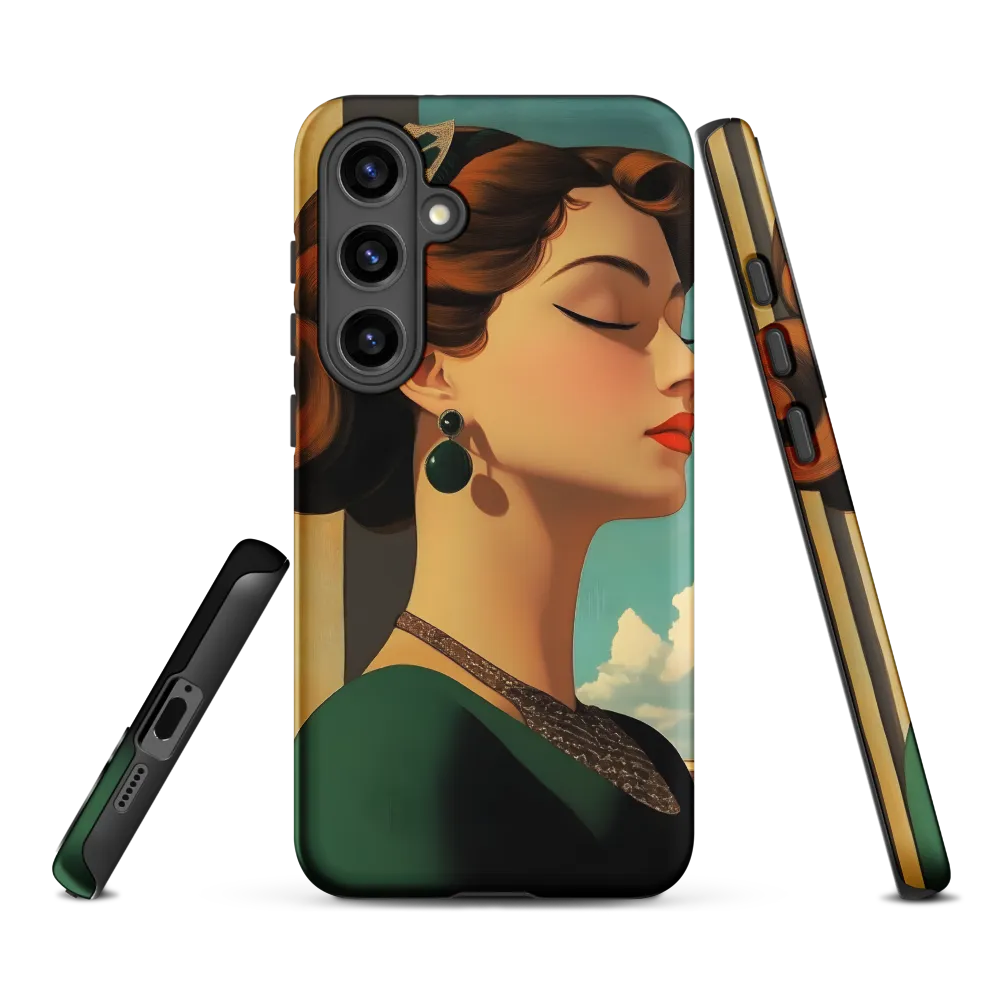 Elegance in Art Deco: A Portrait of Grace
