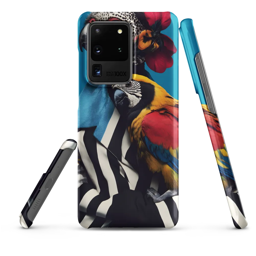 Vibrant Fusion of Flora and Fauna