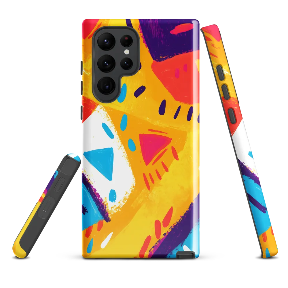 Playful Geometries | Phone Case |  S22 Ultra | Tough Case | Glossy
