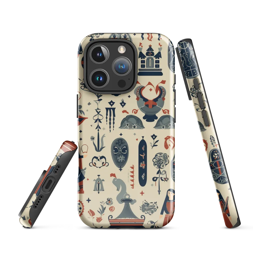 Tapestry of Myth and Whimsy | Phone Case |  16 Pro | Tough Case | Glossy