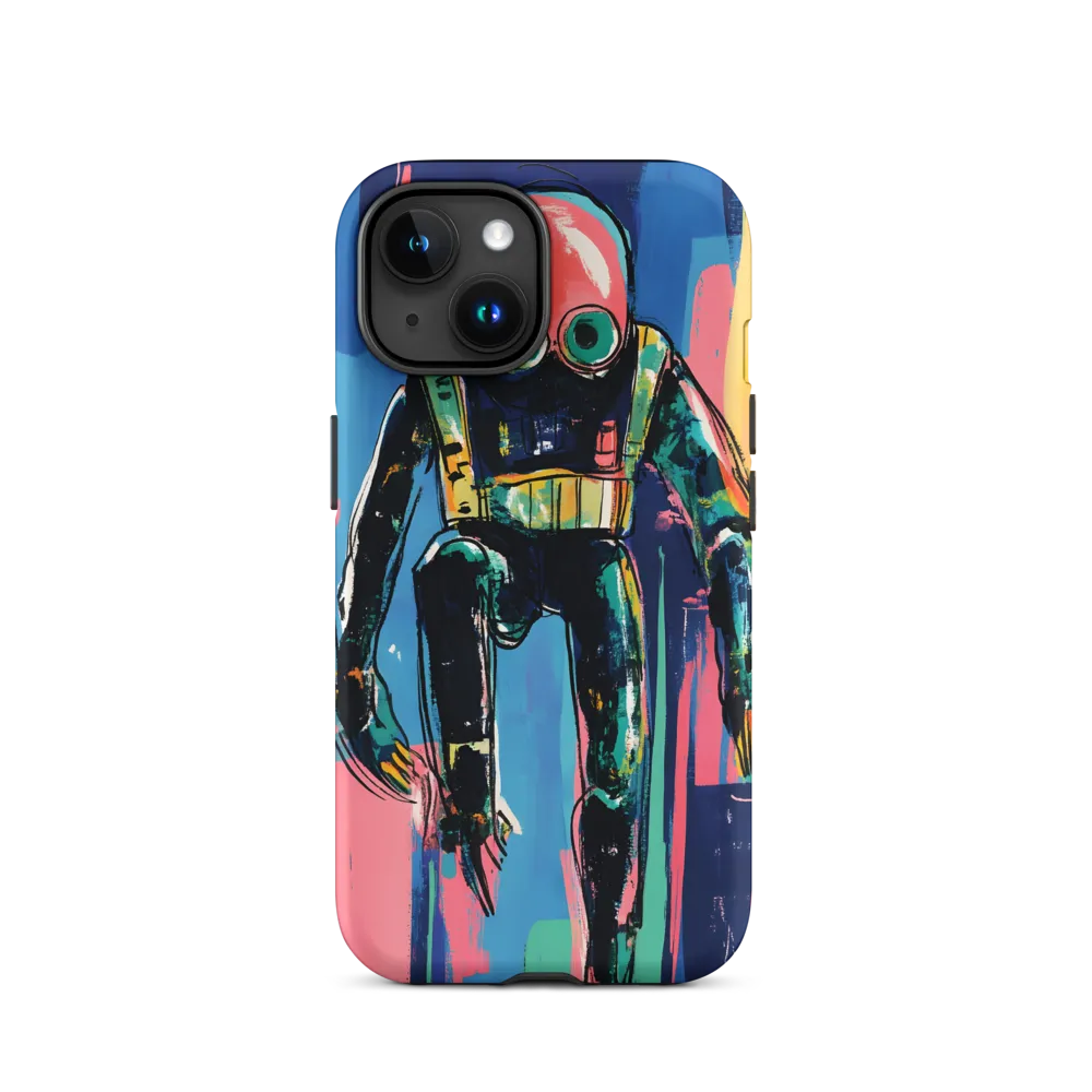 Diver in Vibrant Motion