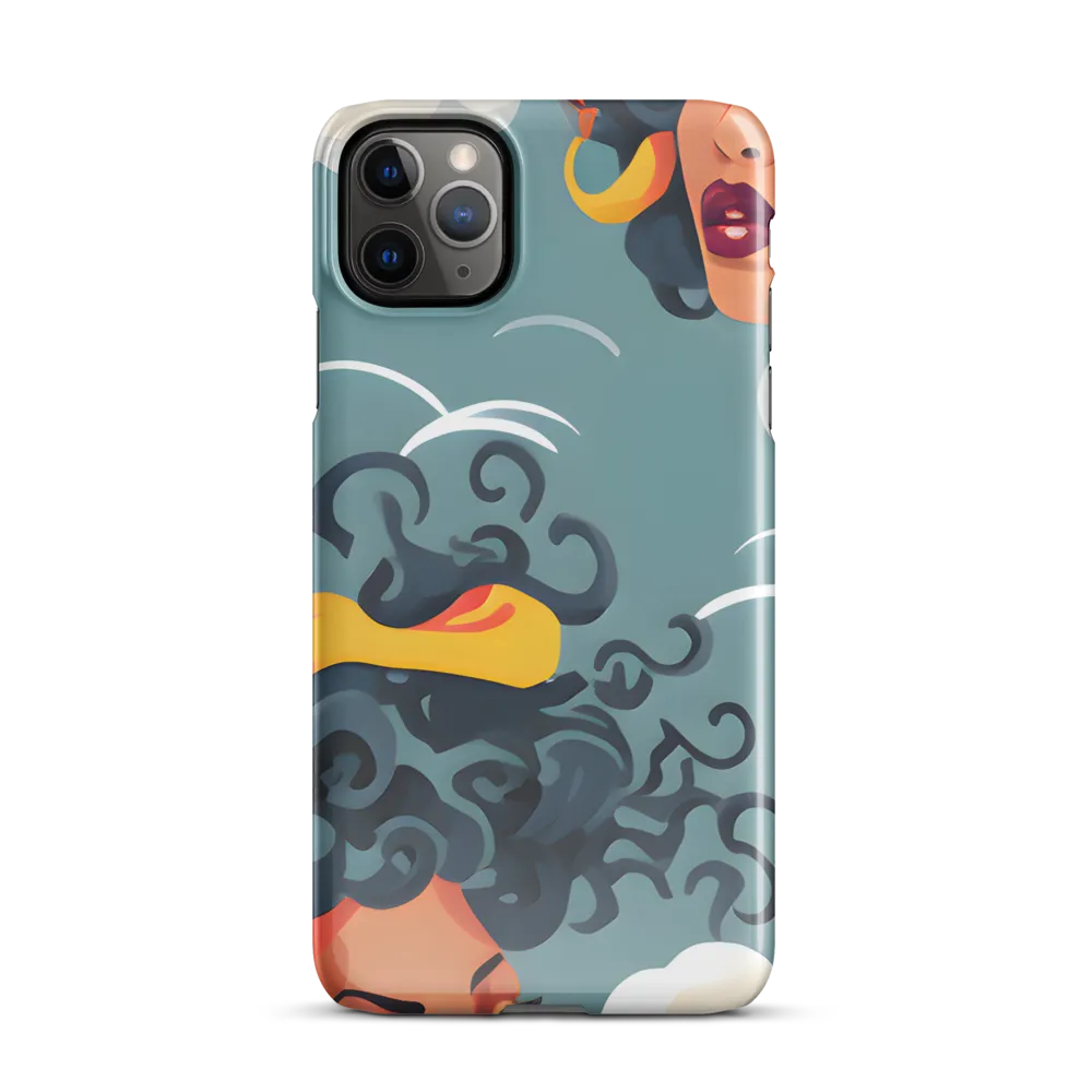 Dreamscapes of Elegance: A Vibrant Exploration of Clouds and Emotion | Phone Case |  11 Pro Max | Snap Case | Glossy