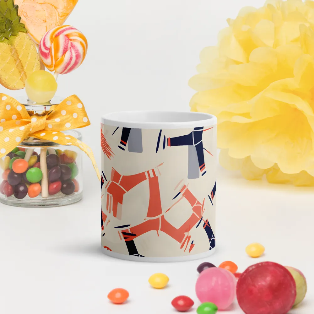 Whimsical Patterns of Nature and Femininity | Mugs | Multiple Sizes & Colors