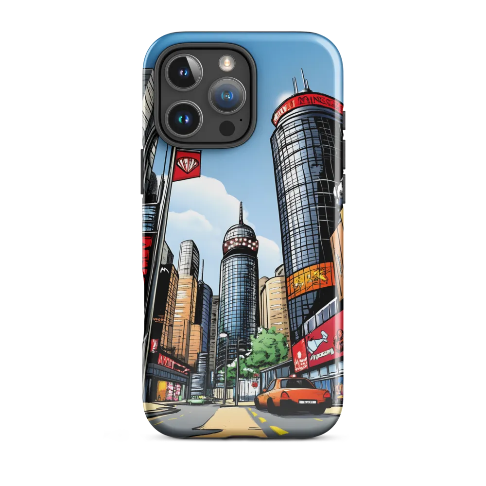 Urban Pulse: A Comic Cityscape