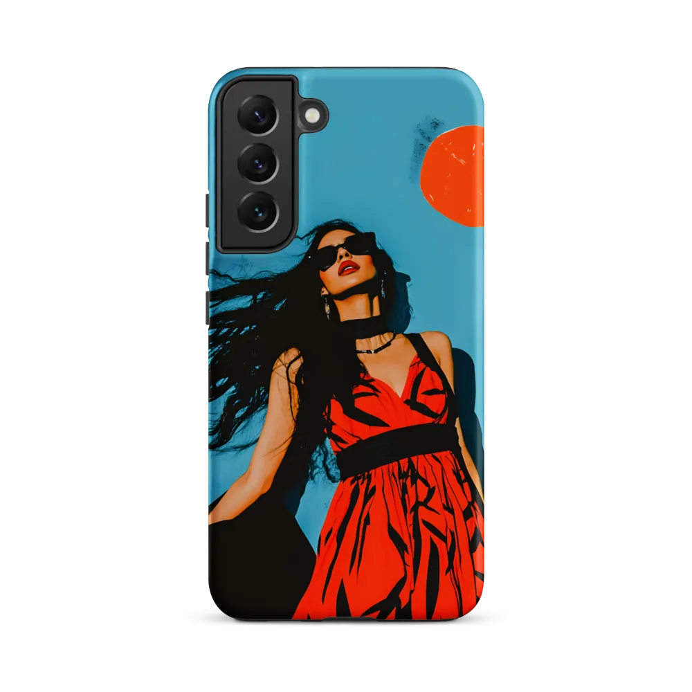 Sunset in Fashion: A Modern Portrait