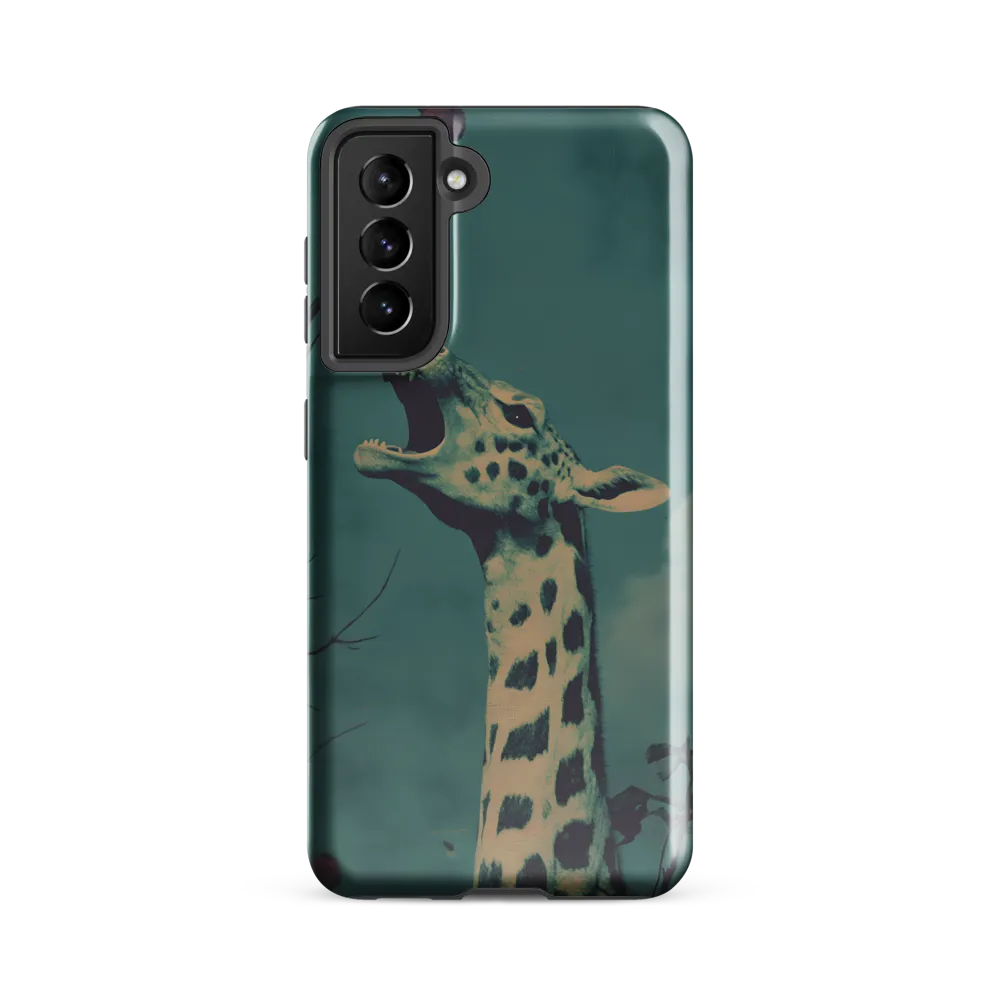 Whispers of the Tall: A Surreal Giraffe Encounter