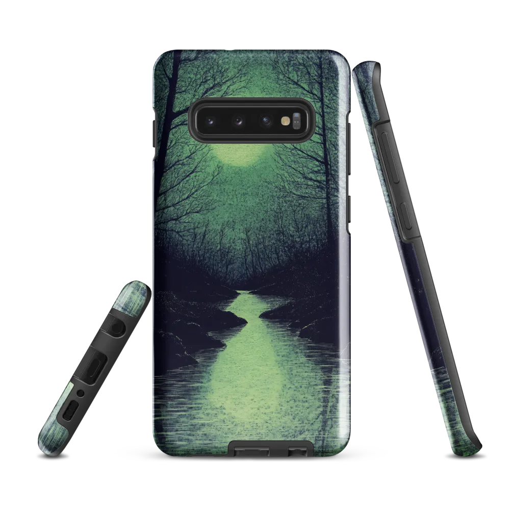 Lunar Reflections | Phone Case |  S10 Plus | Tough Case | Glossy