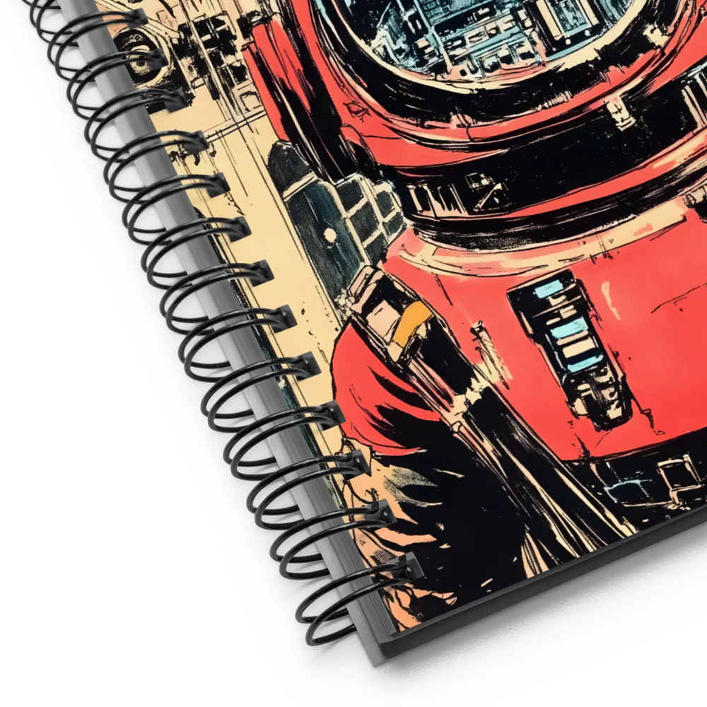 Reflections of Tomorrow | Spiral Notebook