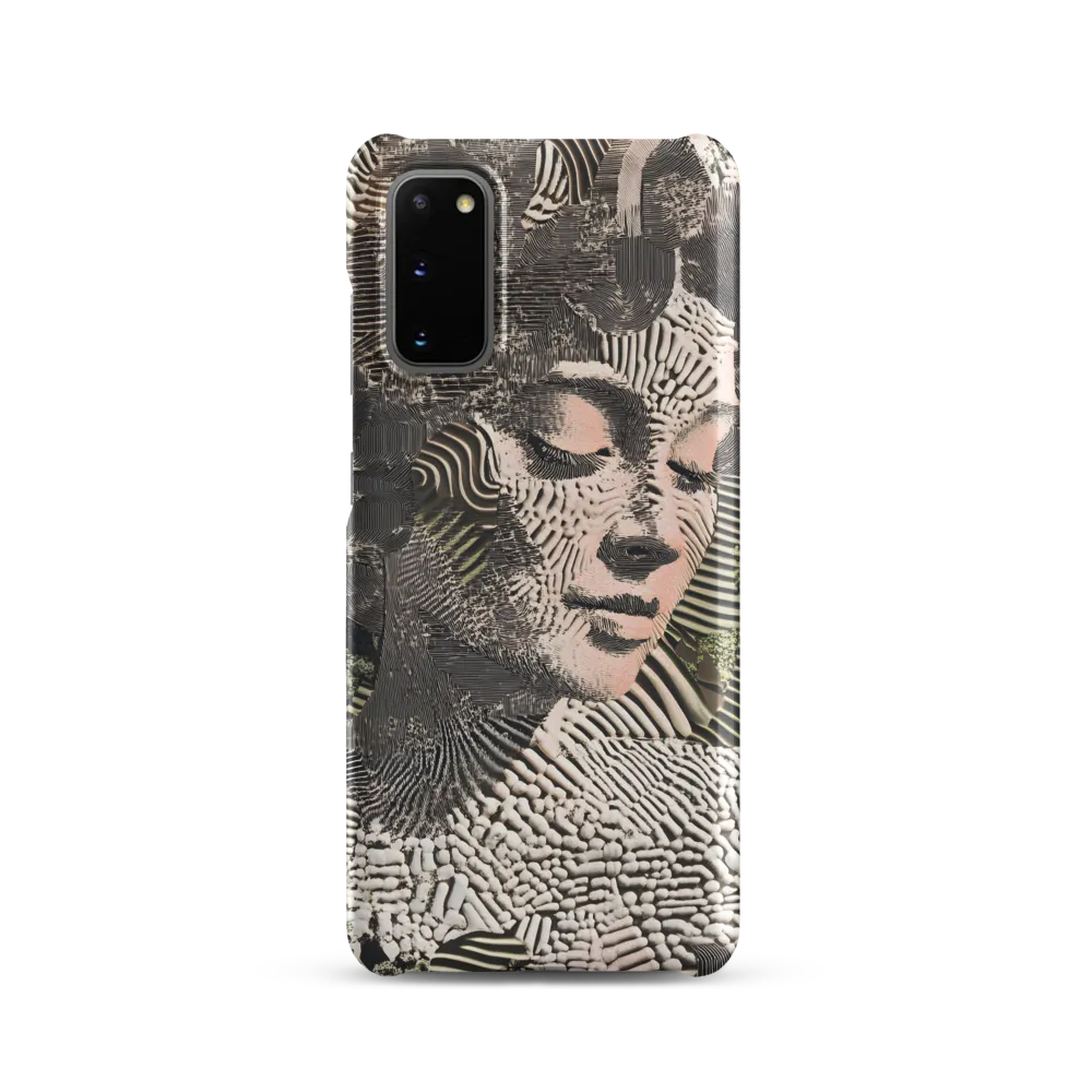 Ethereal Blend of Nature and Humanity | Phone Case |  S20 | Snap Case | Matte
