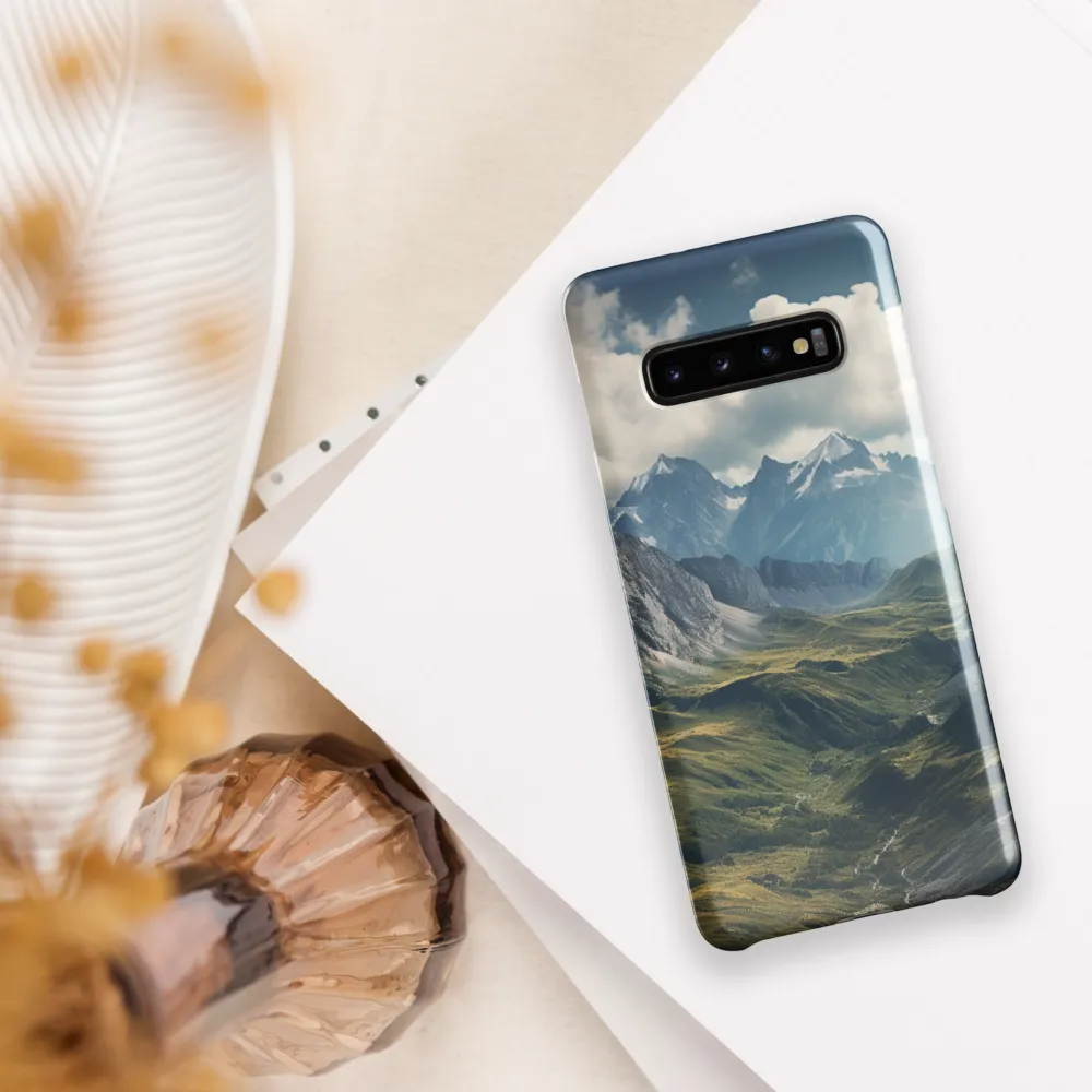 Serenity in the Mountains | Phone Case |  S10 Plus | Snap Case | Glossy