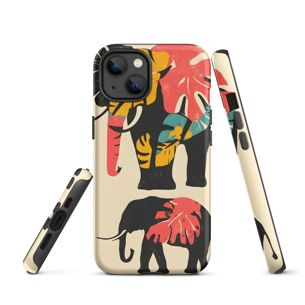 Tropical Elegance: The Elephant's Dance