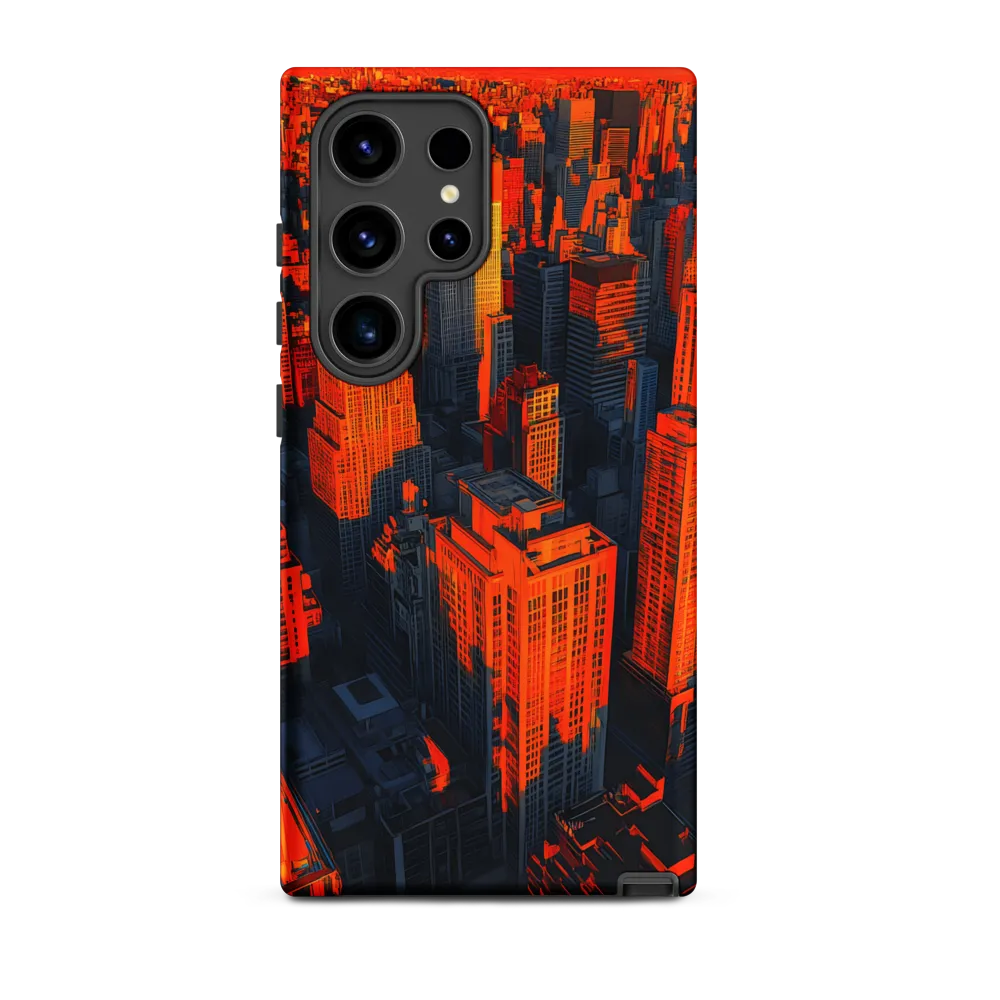 Urban Dawn: A Digital Ode to Skyscrapers