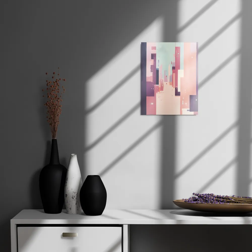 Tranquil Cityscape | Metal Print | 11″×14″