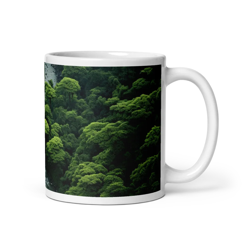 Whispers of the Green River | Mug with White inside | 11 oz