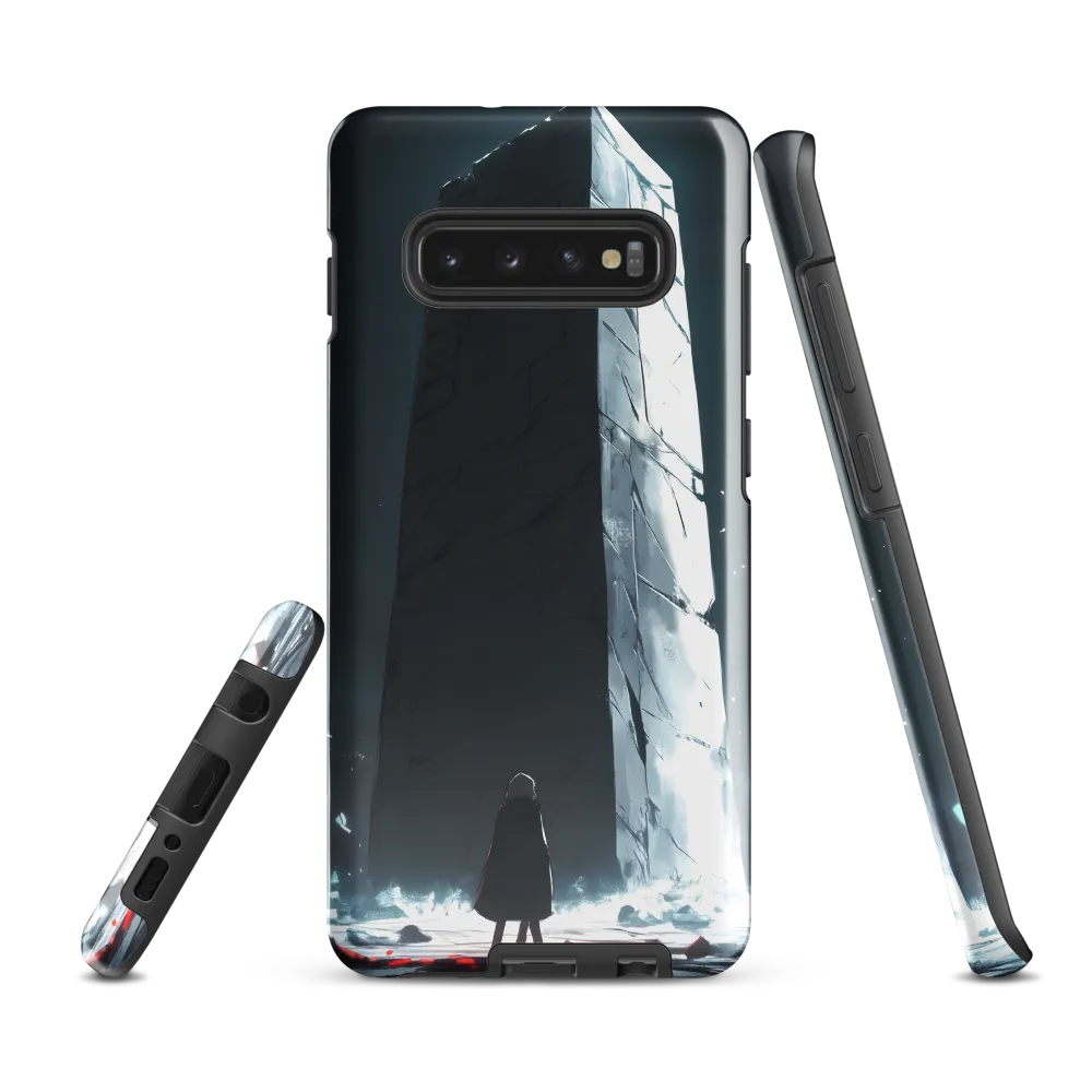 The Monolith's Gaze | Phone Case |  S10 Plus | Tough Case | Glossy