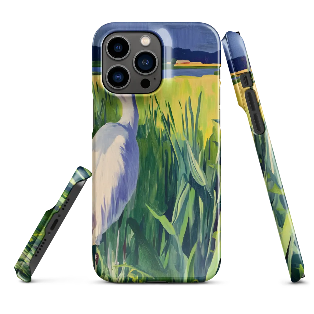 Graceful Presence: The Heron in the Meadow