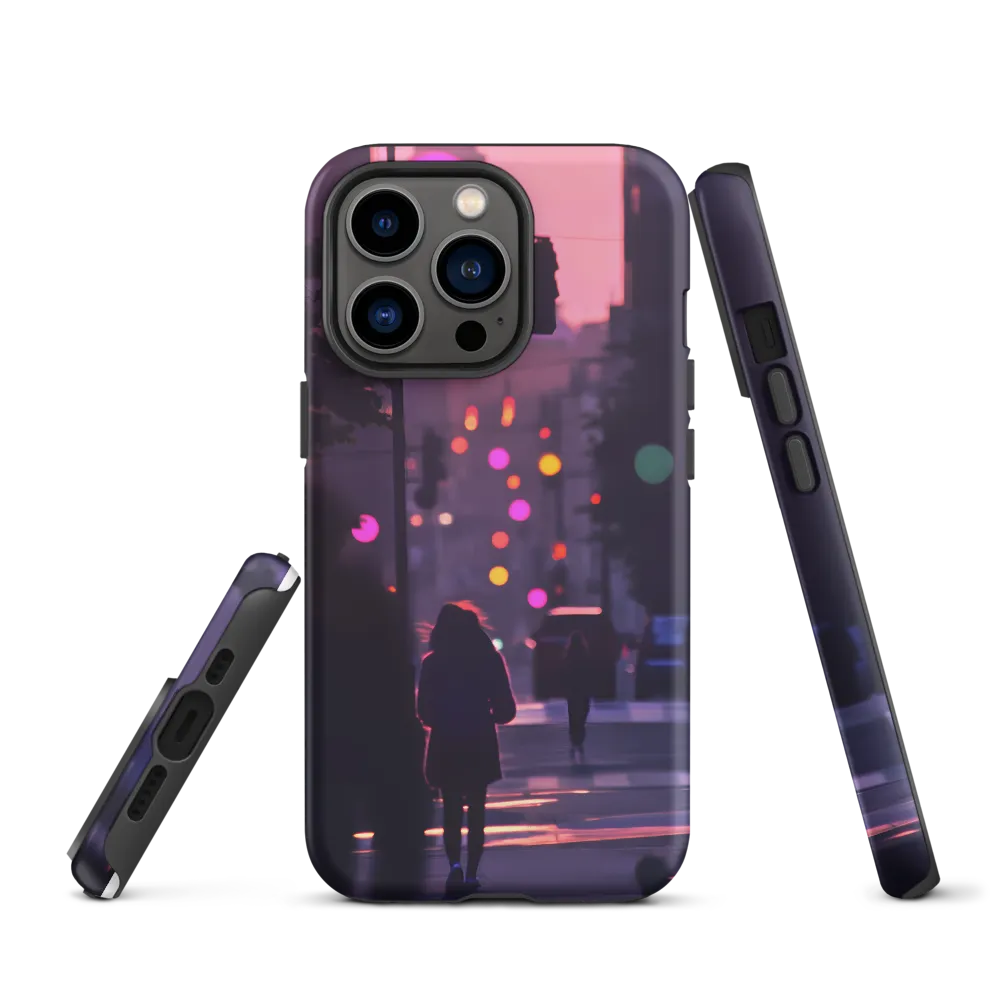 City Silhouettes at Dusk | Phone Case |  13 Pro | Tough Case | Matte