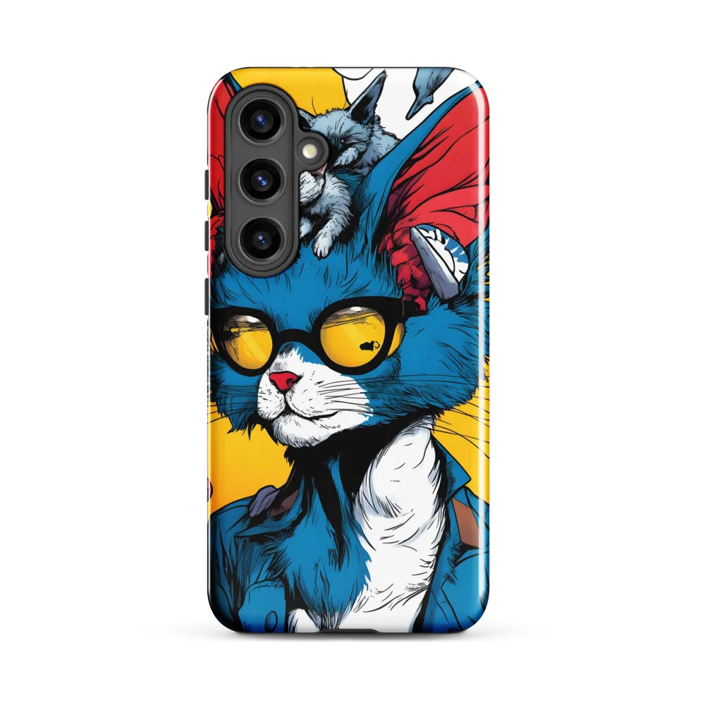 Whimsical Feline Coolness