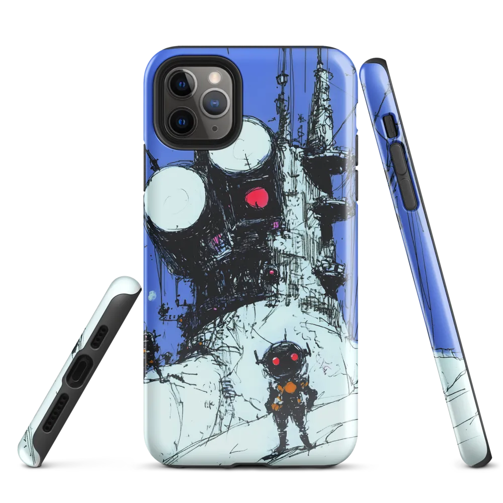 Echoes of a Futuristic Frontier | Phone Case |  11 Pro Max | Tough Case | Glossy