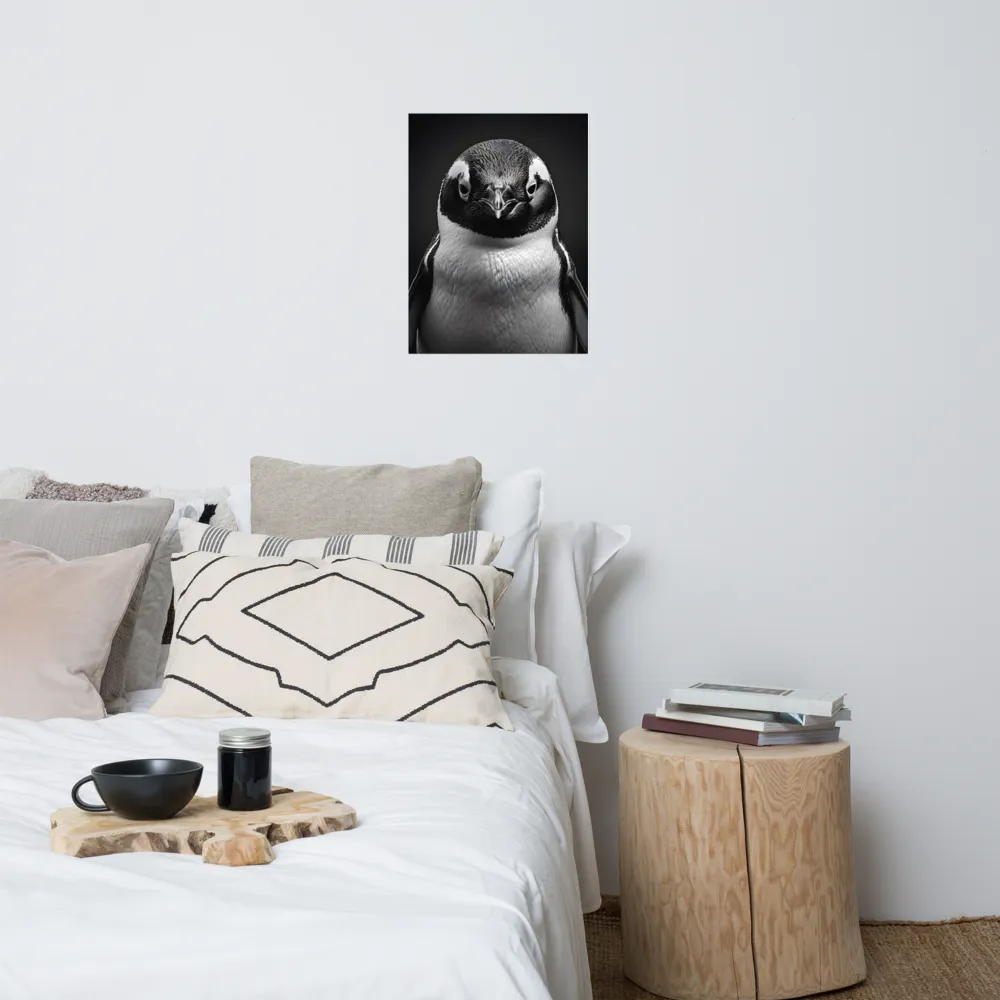 Majestic Penguin Portrait | Poster | 18″×24″
