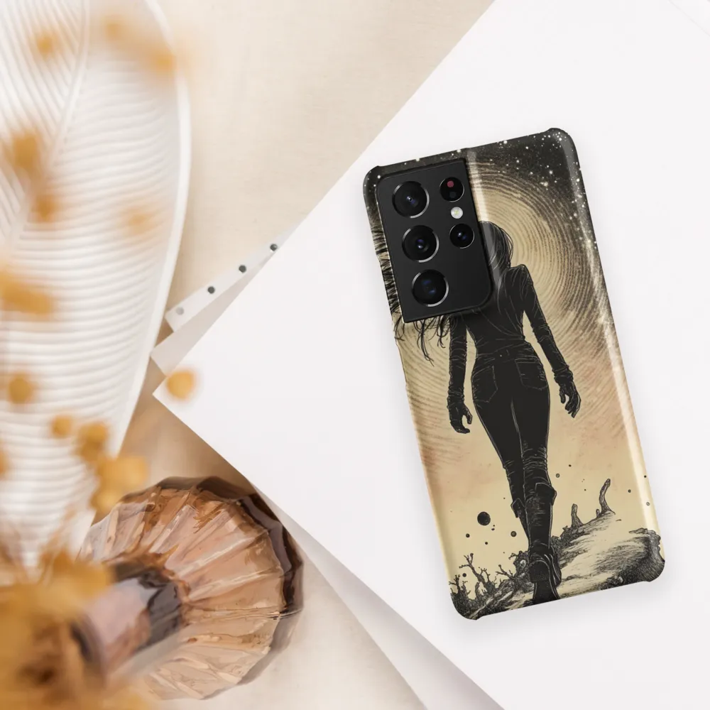 Journey Through the Cosmos | Phone Case |  S21 Ultra | Snap Case | Matte