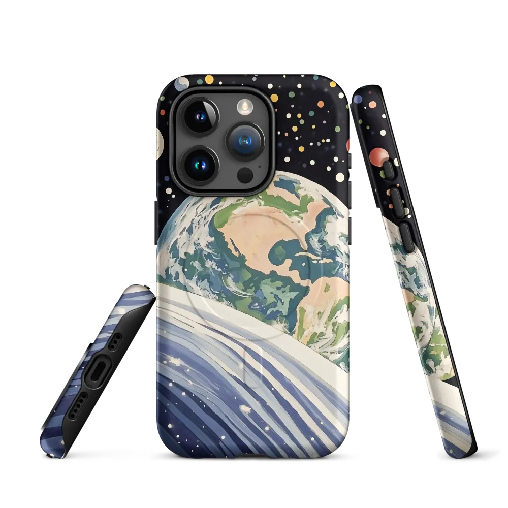 Celestial View: A Surreal Journey Through Space