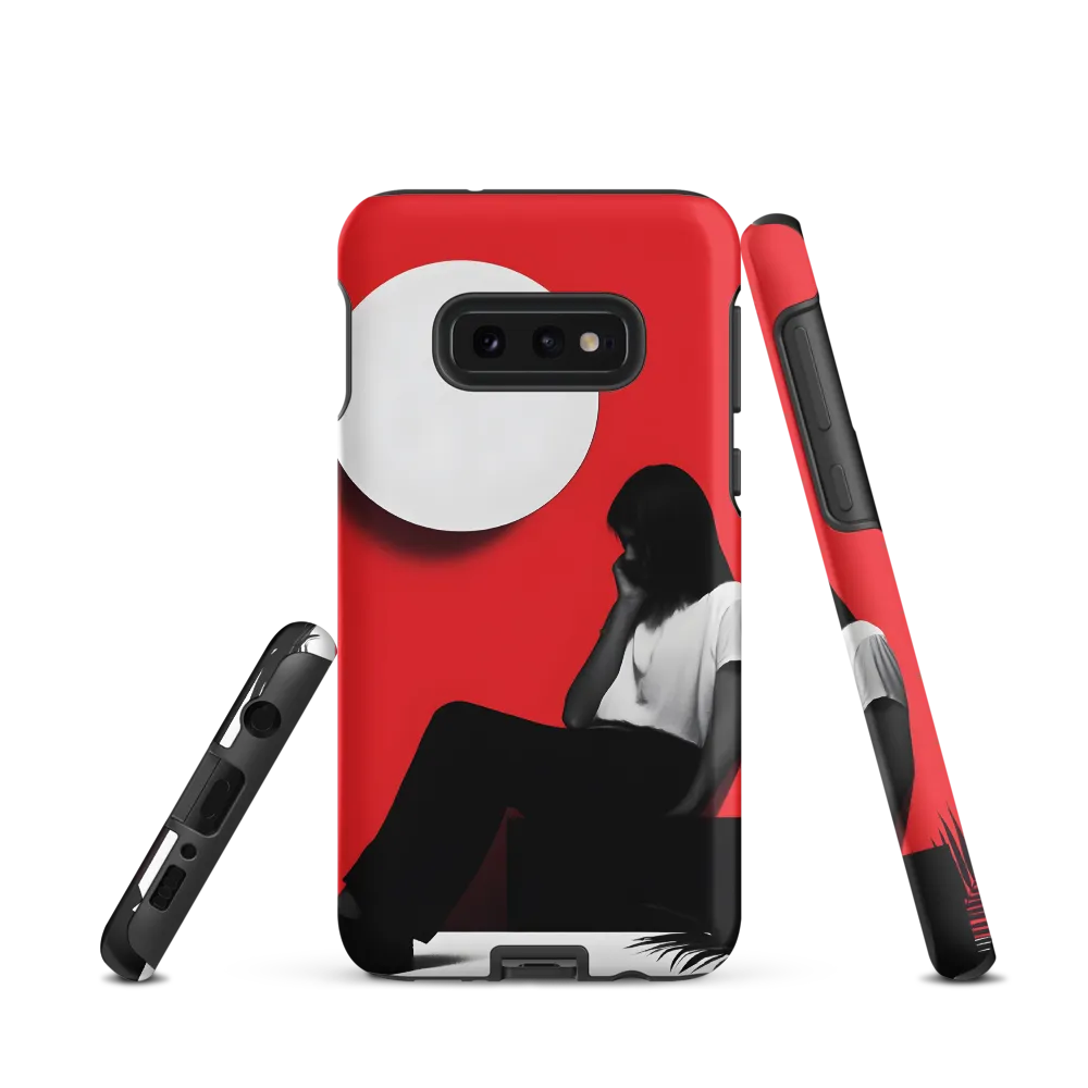 Contemplation in Red