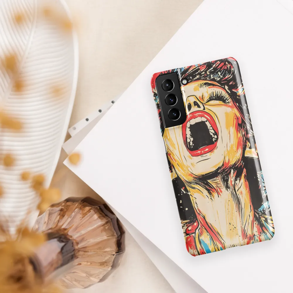 The Cry of Color | Phone Case |  S21 Plus | Snap Case | Glossy